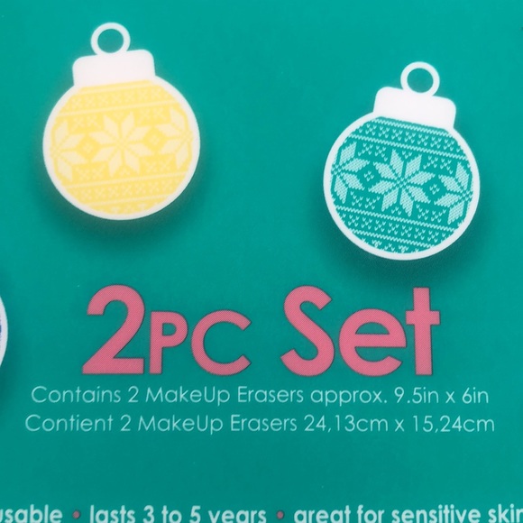The Original MakeUp Eraser -2 piece set -NEW in box -great pink and green colors - Picture 10 of 16